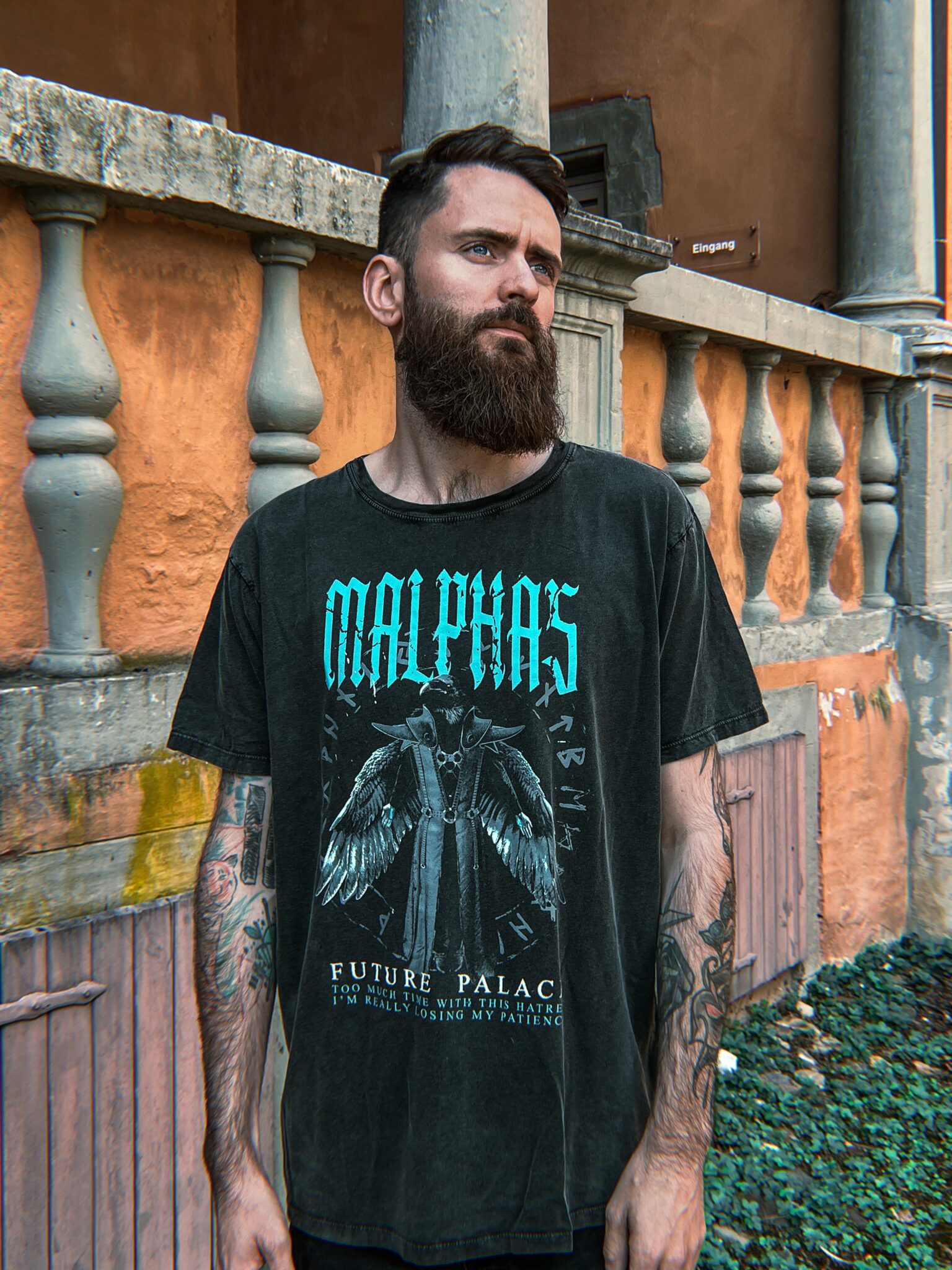 Organic T-Shirt “Malphas” – FUTURE PALACE | Official Website